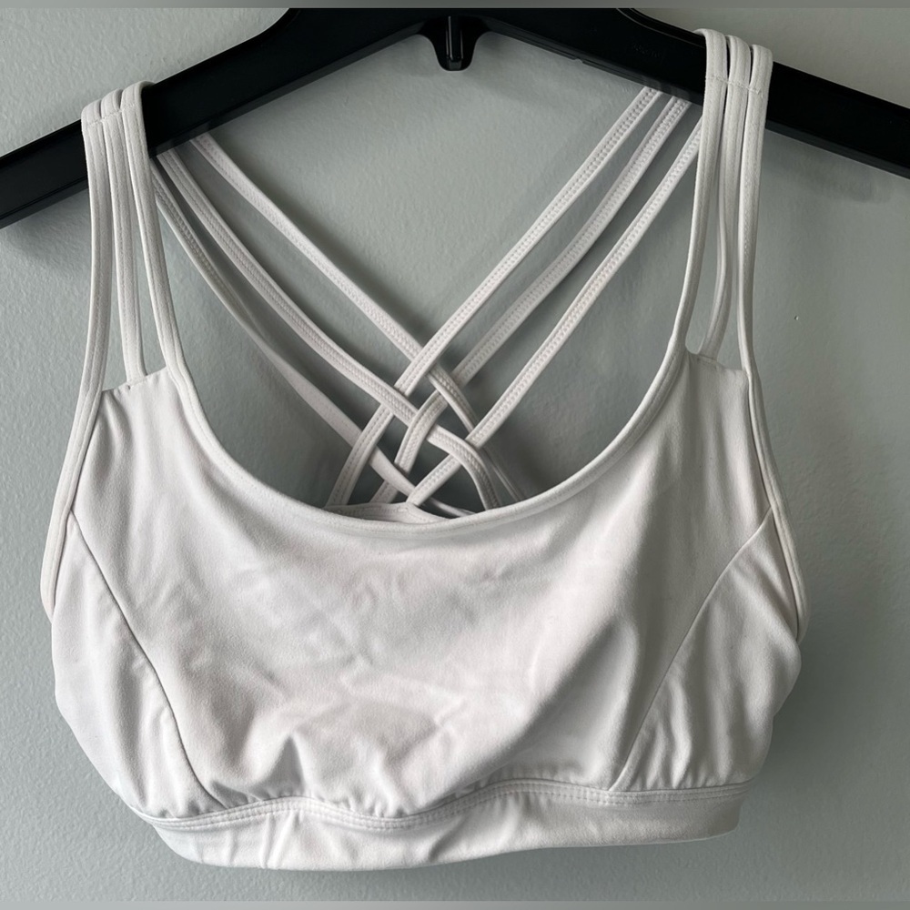 Athleta womens XS white sport bra & purple geometric activewear leggings bundle - Picture 9 of 16